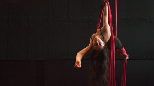 Valentina Franchino Danza aerea tessuti