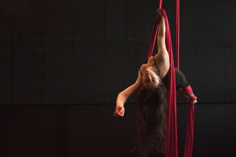 Valentina Franchino Danza aerea tessuti