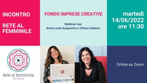 Bando Fondo Imprese Creative