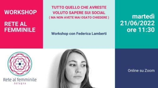 Workshop Federica Lamberti