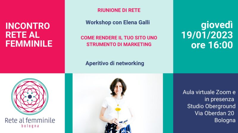 Come rendere il tuo sito uno strumento di marketing Elena Galli