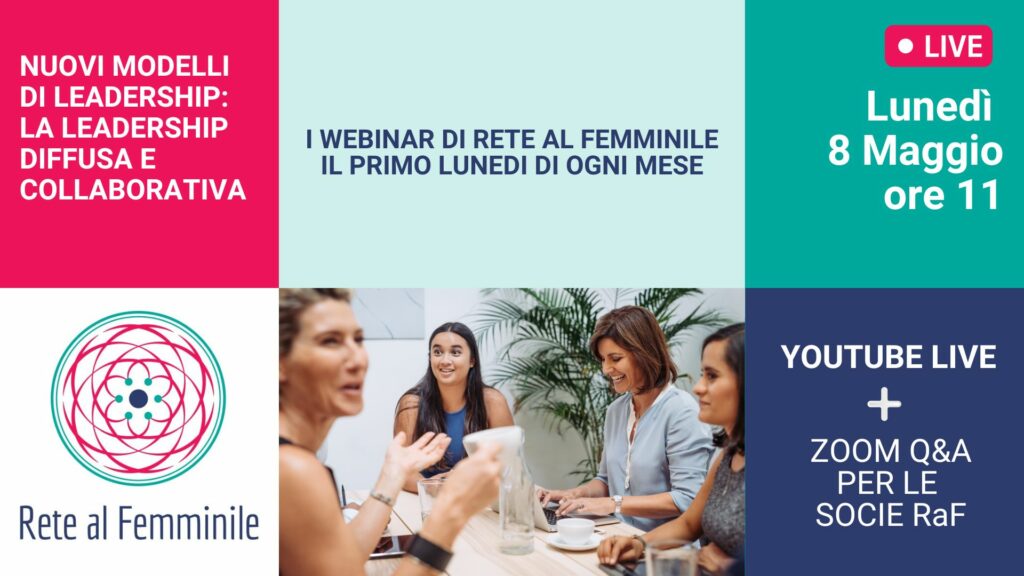nuovi modelli leadership diffusa collaborativa rete al femminile