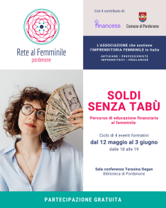 Soldi senza tabù - formazione finanziaria