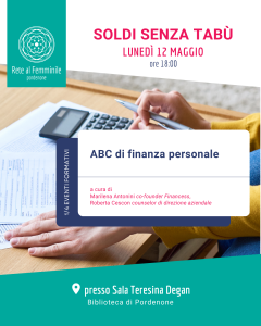 Soldi senza tabù - formazione finanziaria