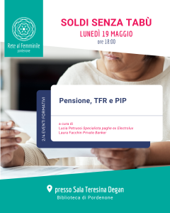 Soldi senza tabù - formazione finanziaria
