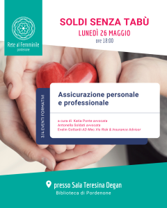 Soldi senza tabù - formazione finanziaria