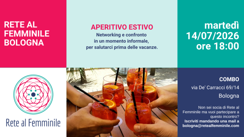 Aperitivo estivo Rete al Femminile